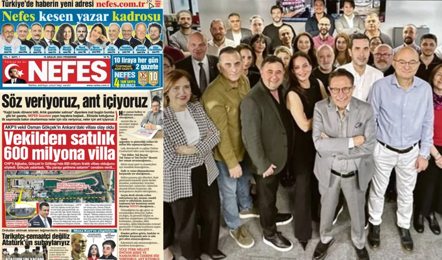 Nefes Gazetesi ilan servisi